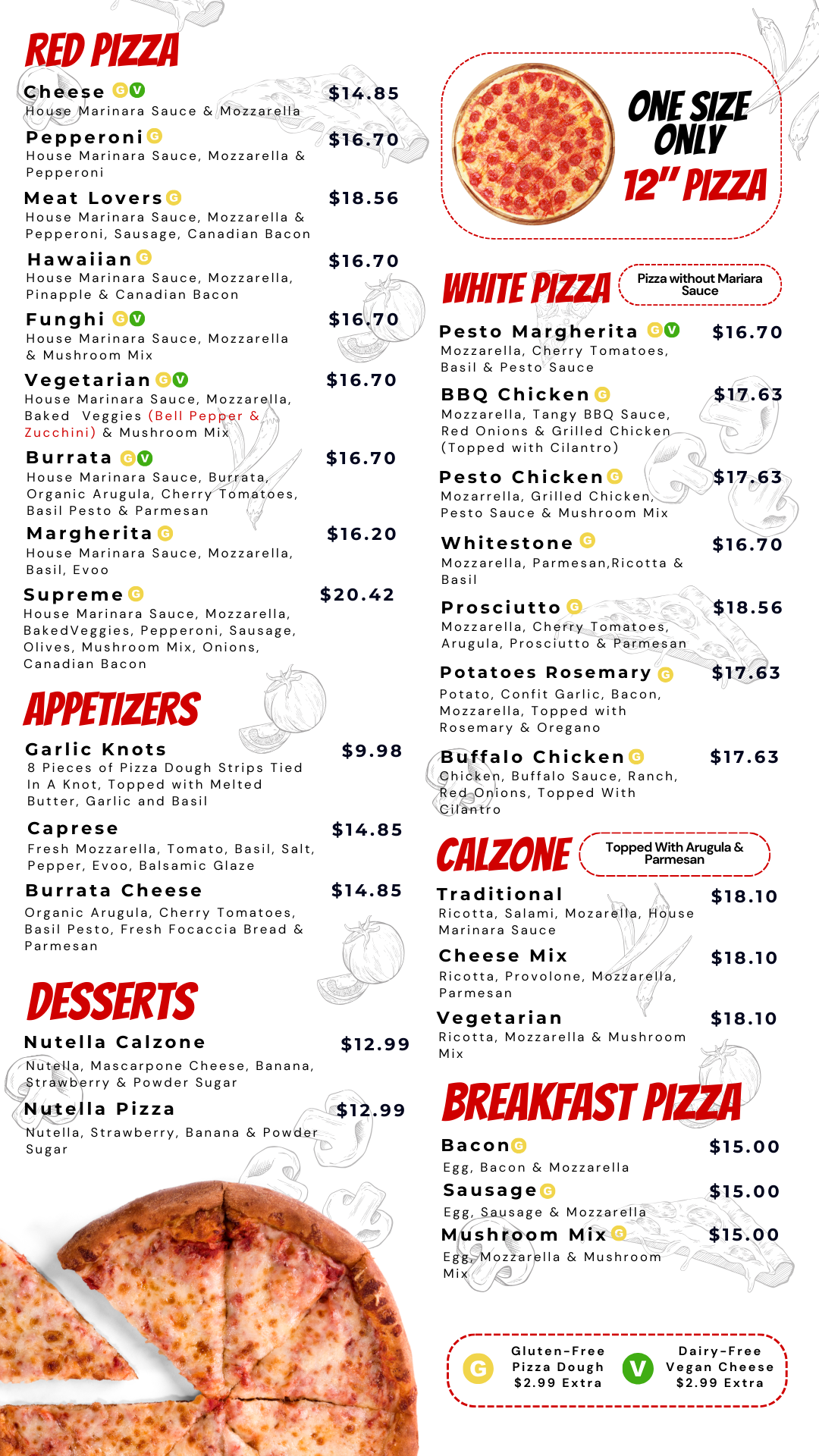 Me best sale nu pizza